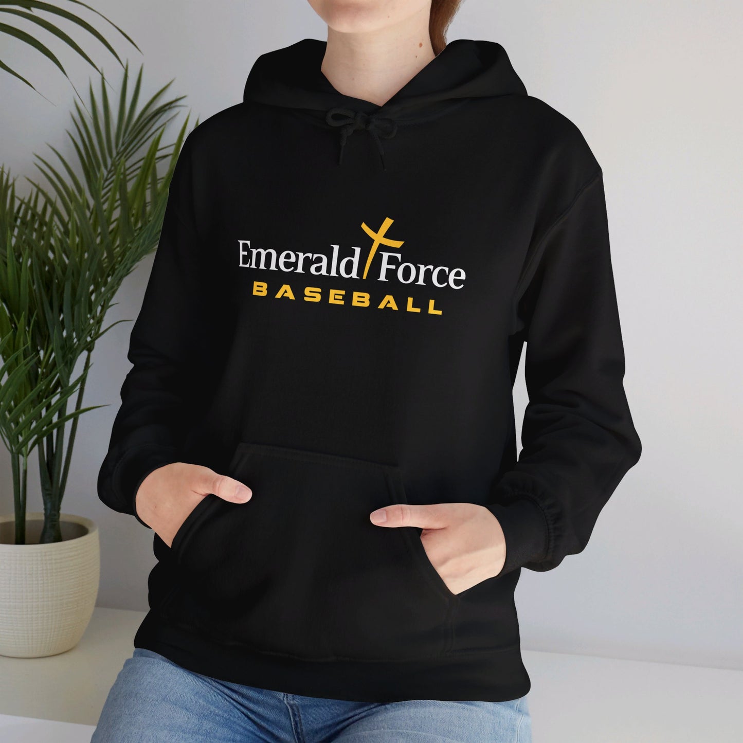 EF Baseball Adult Hooded Sweatshirt