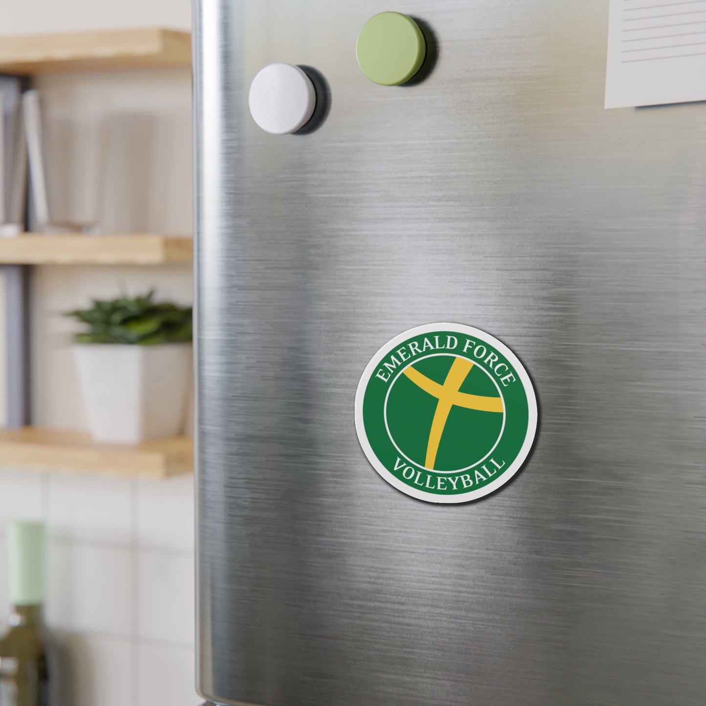 Volleyball Die-Cut Magnets