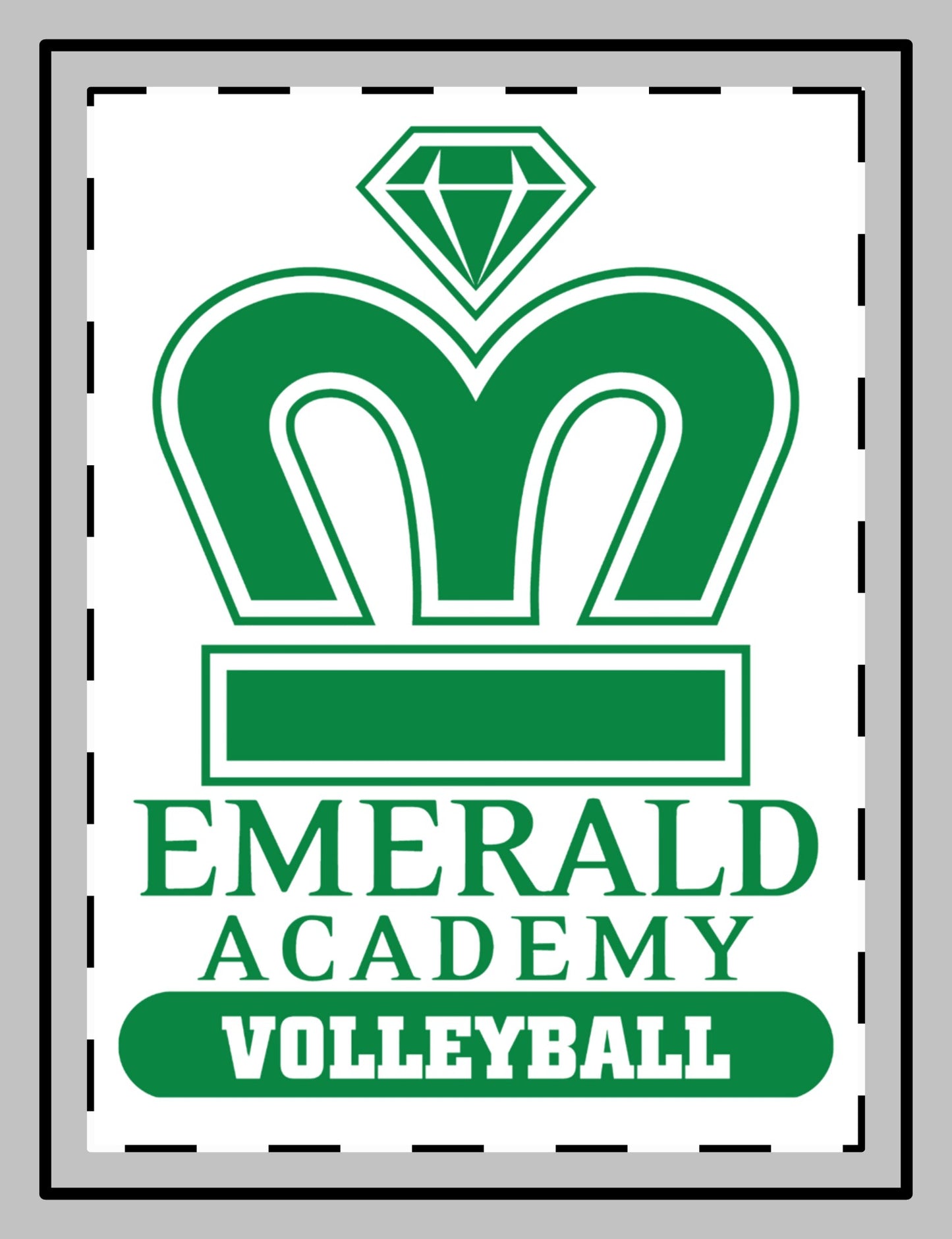 EA Volleyball Magnet