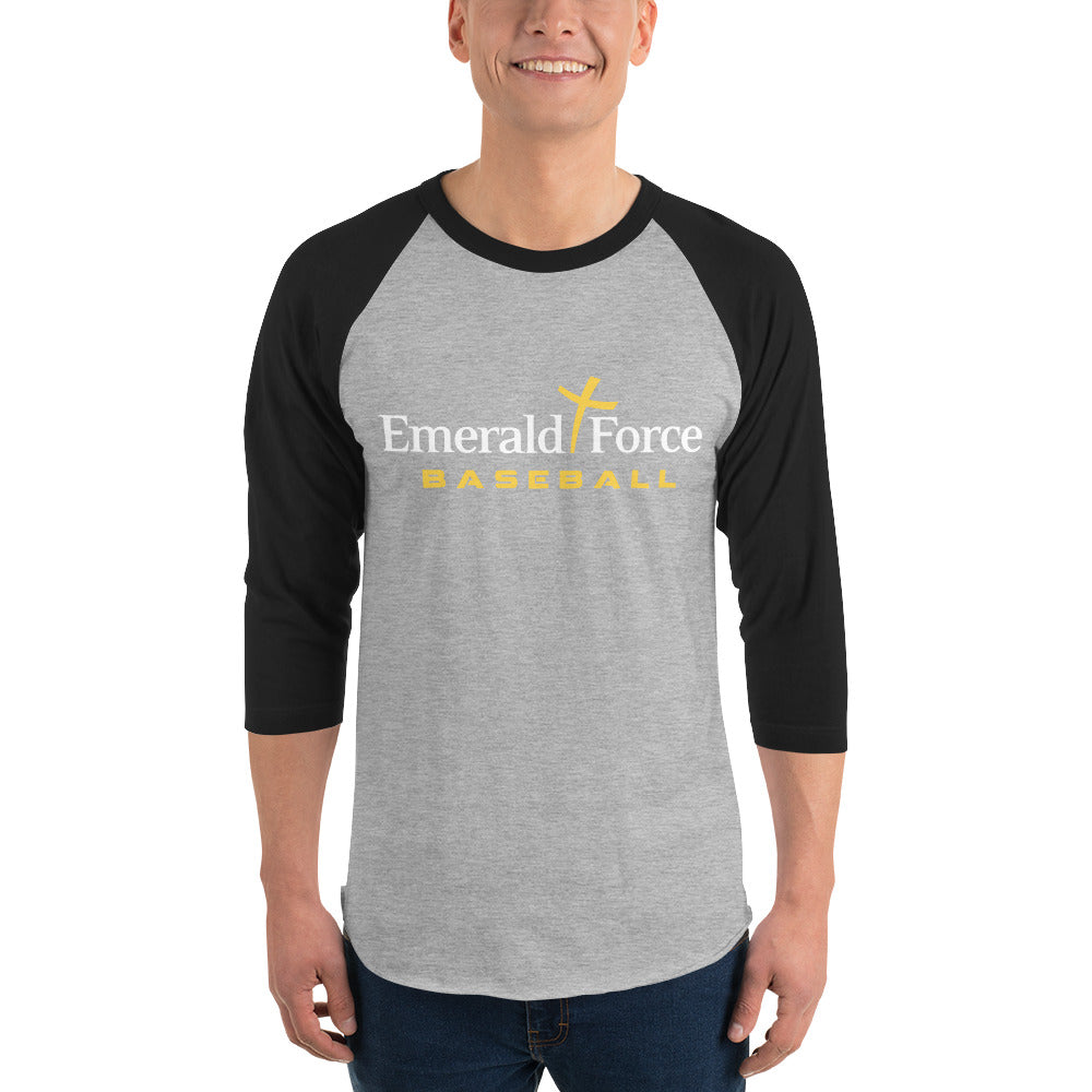 EF Baseball Adult 3/4 sleeve raglan shirt