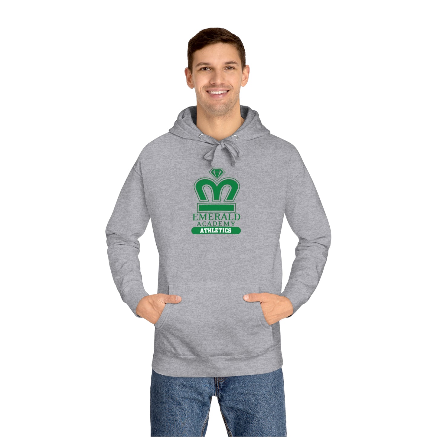 Unisex Adult Fleece Hoodie