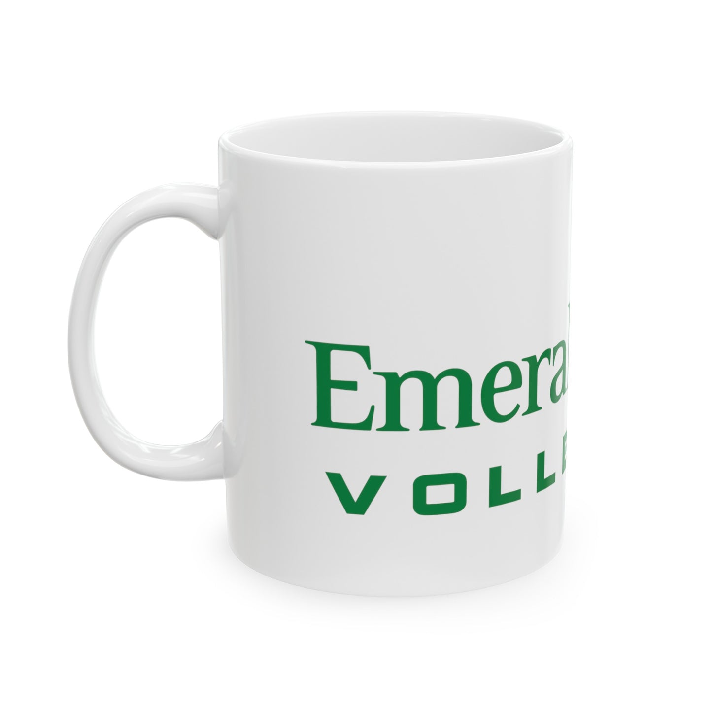 Emerald Force Volleyball Ceramic Mug, (11oz, 15oz)