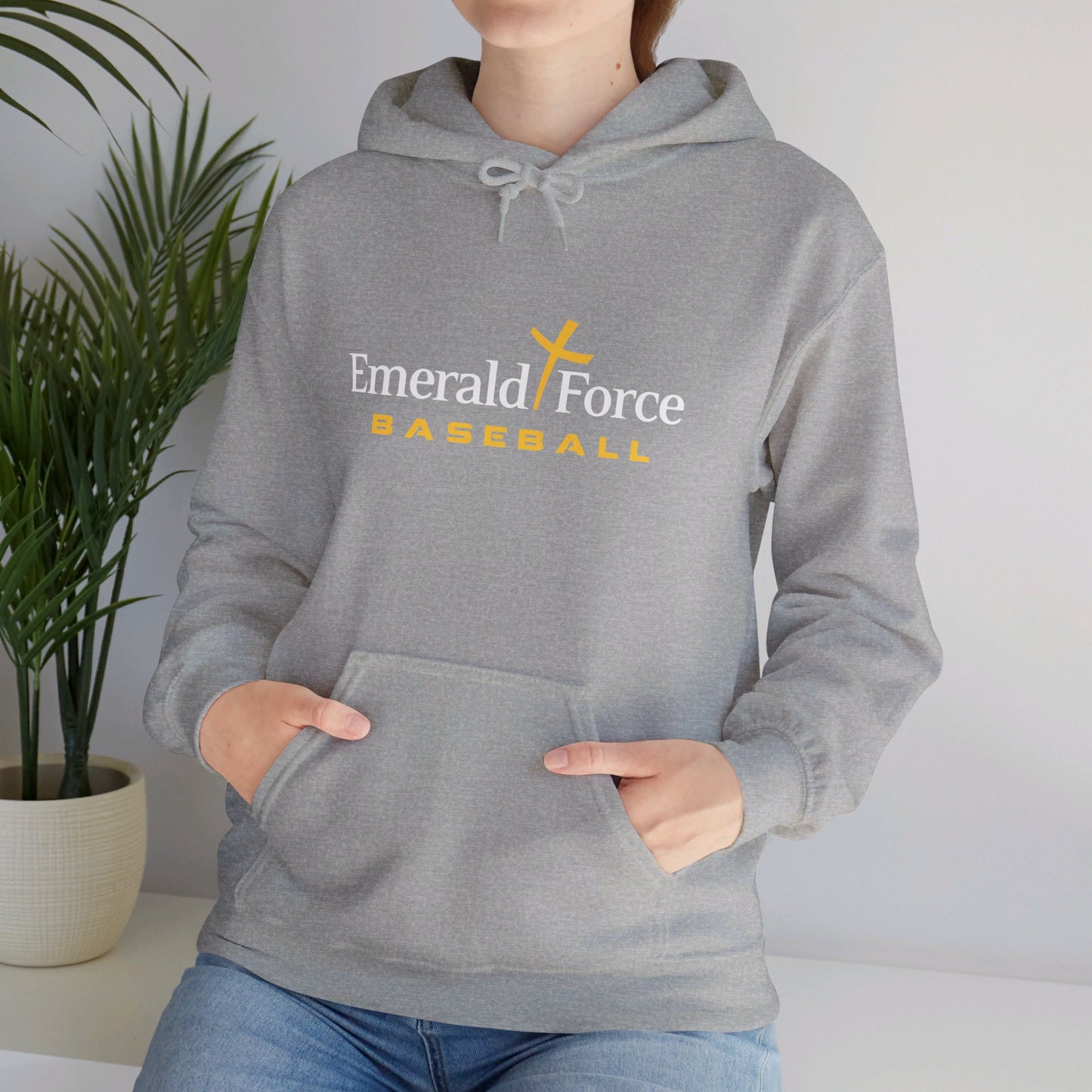 EF Baseball Adult Hooded Sweatshirt
