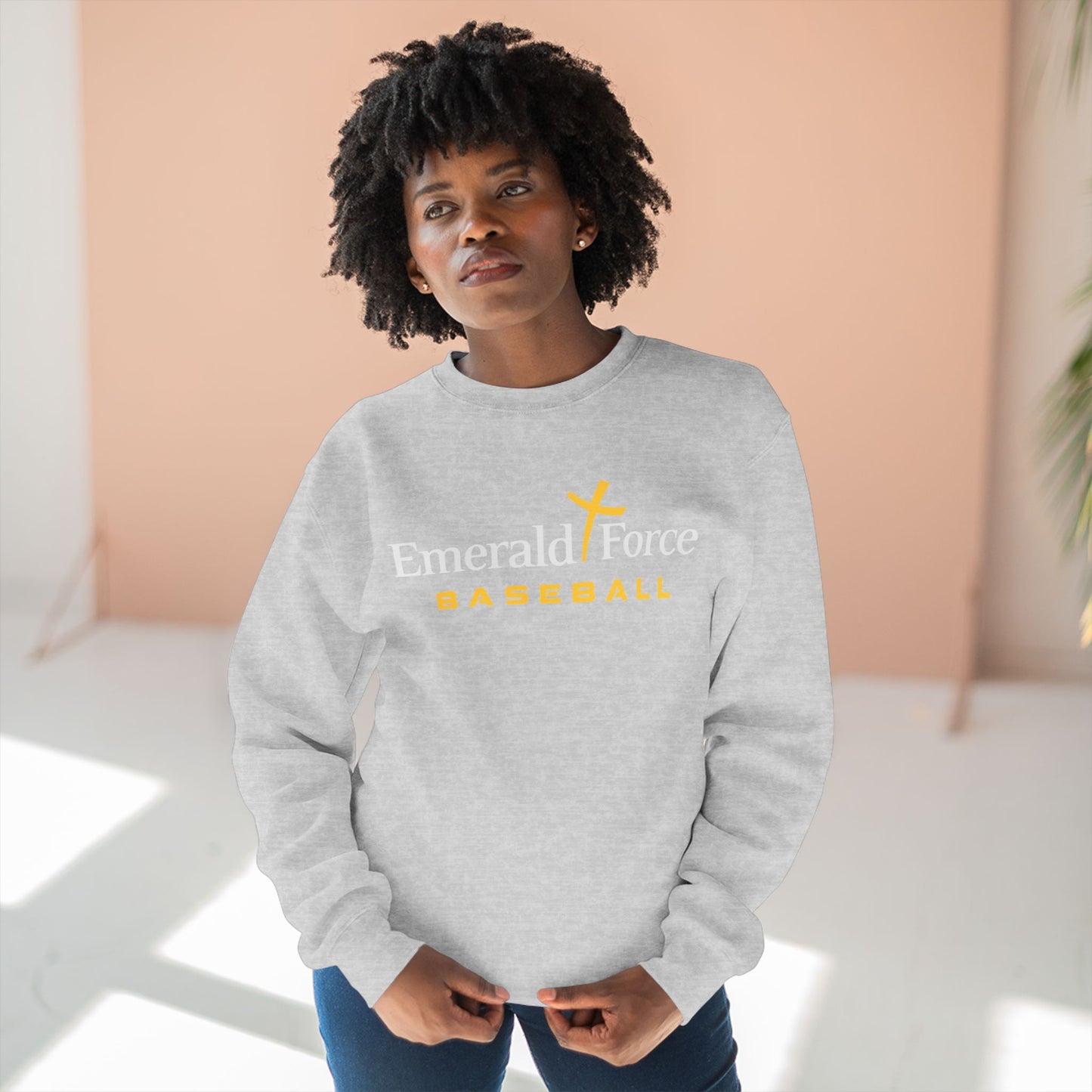EF Baseball Adult Crewneck Sweatshirt