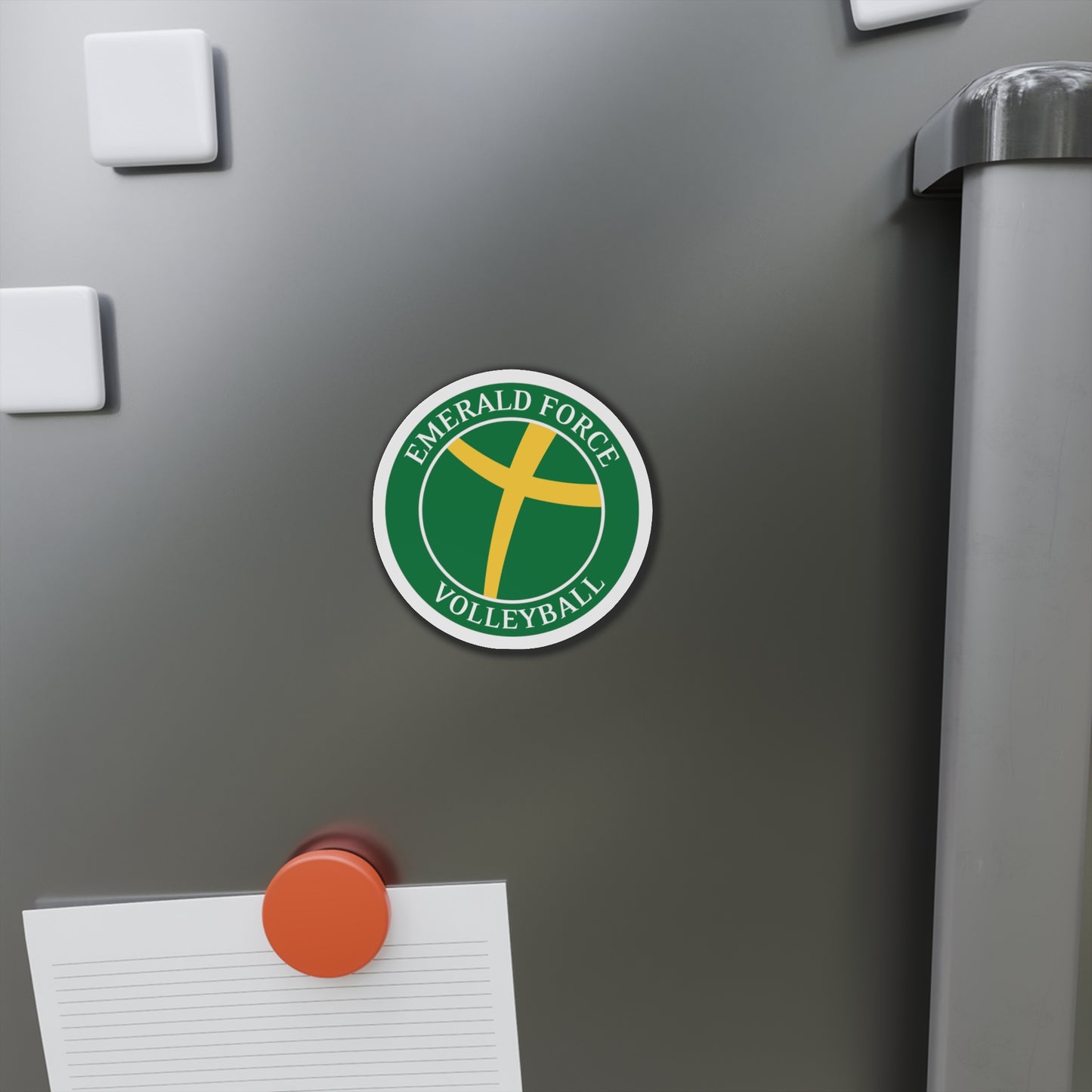 Volleyball Die-Cut Magnets (Employee)
