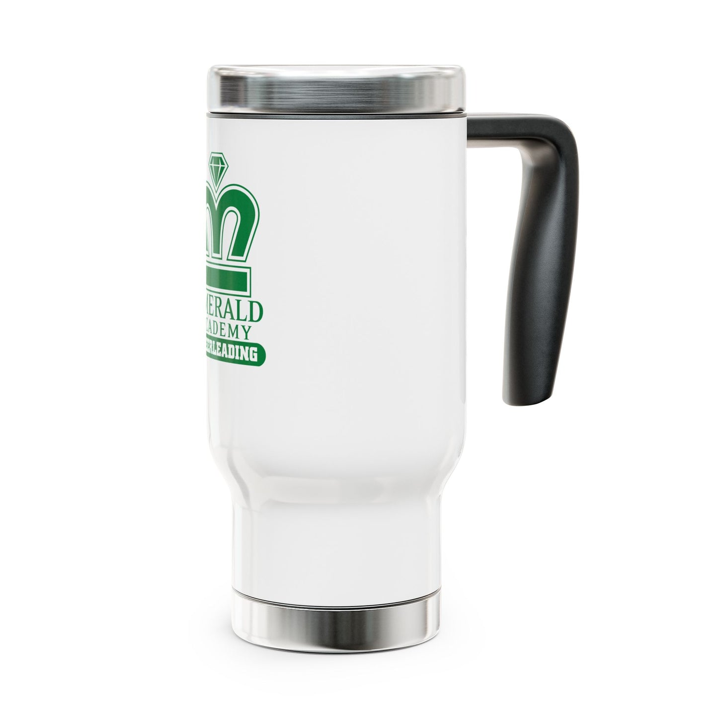 EA Cheer Stainless Steel Travel Mug with Handle, 14oz