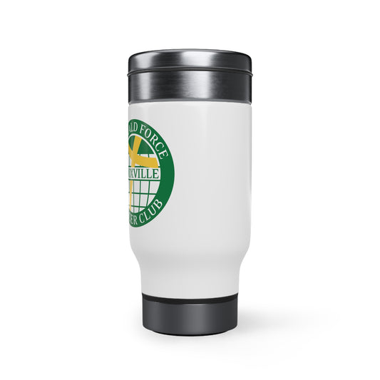 Emerald Force SC Stainless Steel Travel Mug with Handle, 14oz (Employee)