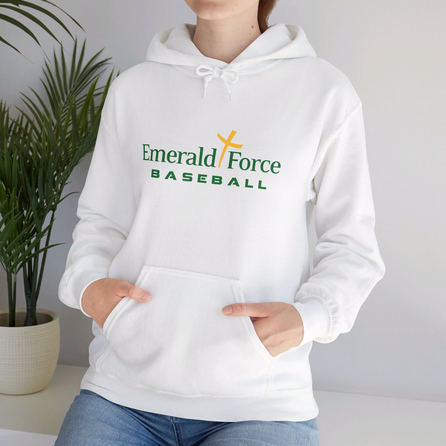 EF Baseball Adult Hooded Sweatshirt