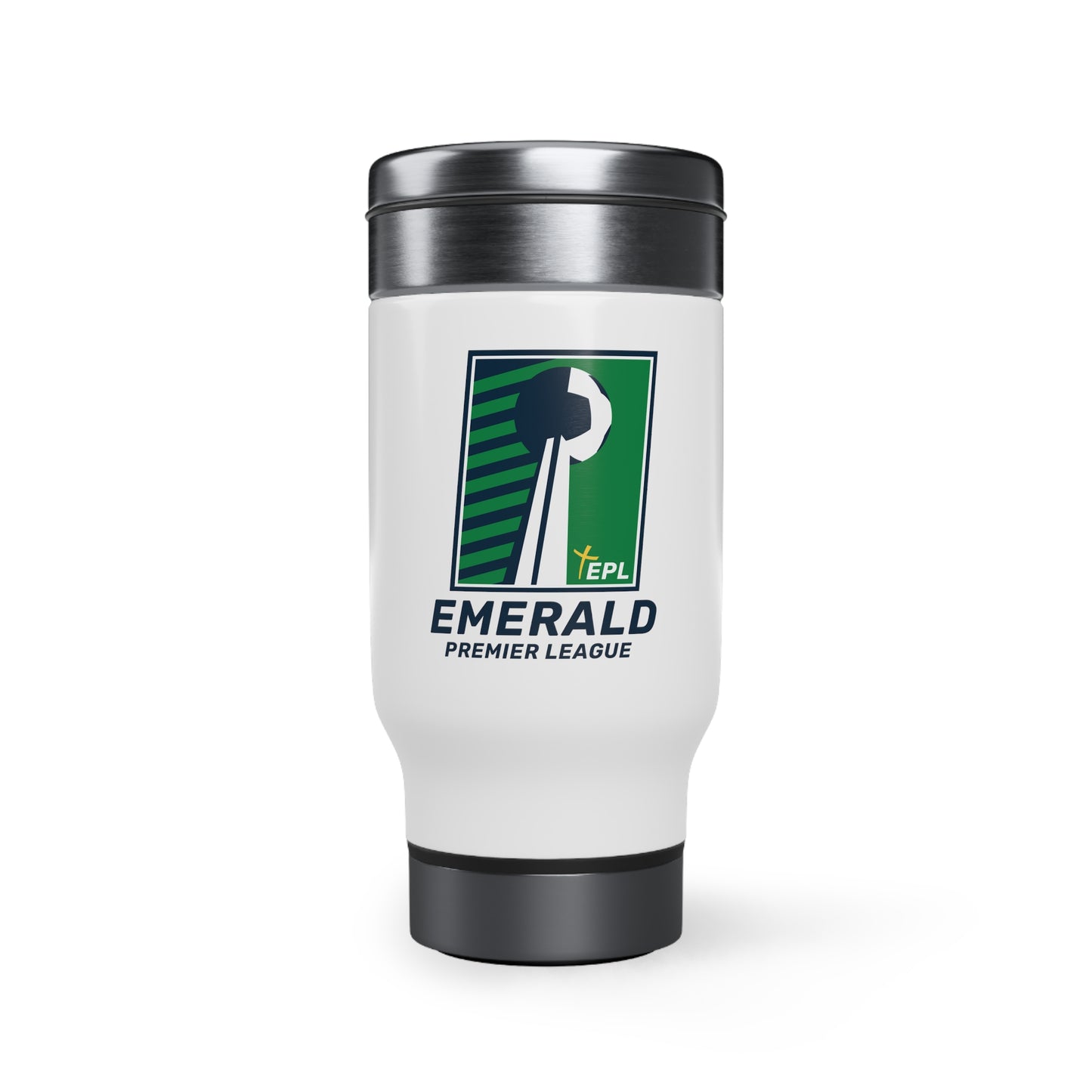 Stainless Steel Travel Mug with Handle, 14oz (Employee)
