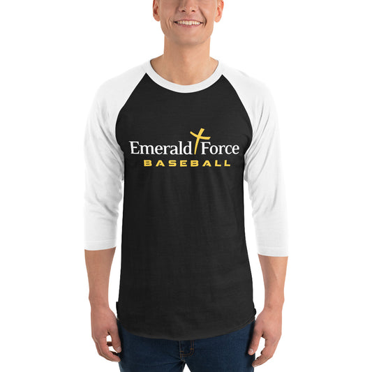 EF Baseball Adult 3/4 sleeve raglan shirt