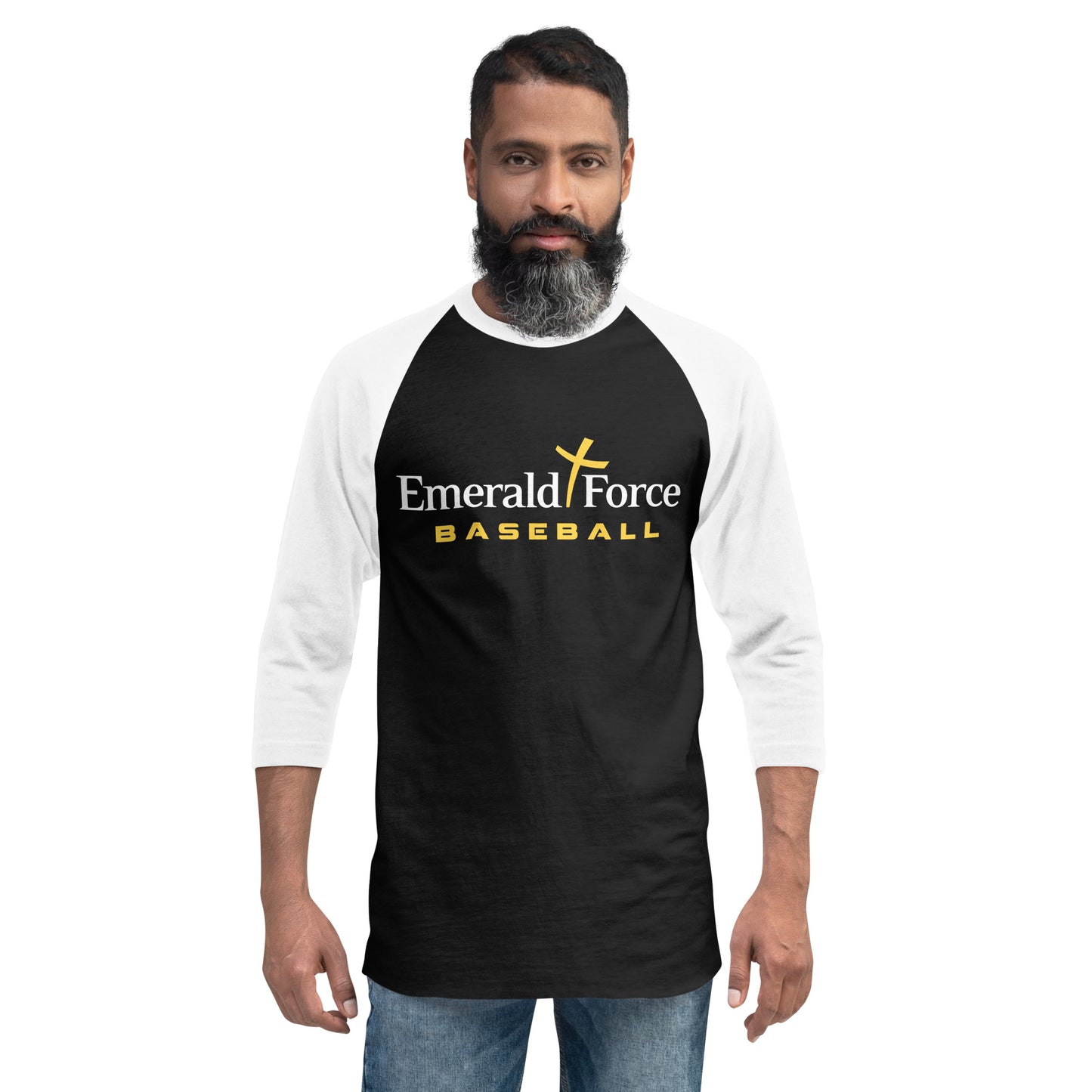 EF Baseball Adult 3/4 sleeve raglan shirt